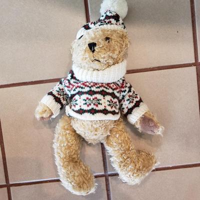 LOT 302F: Vintage Teddy Bear Collection; Holiday Bears and Others