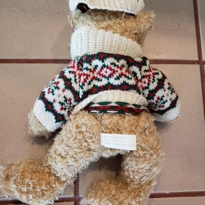 LOT 302F: Vintage Teddy Bear Collection; Holiday Bears and Others