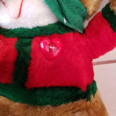 LOT 302F: Vintage Teddy Bear Collection; Holiday Bears and Others