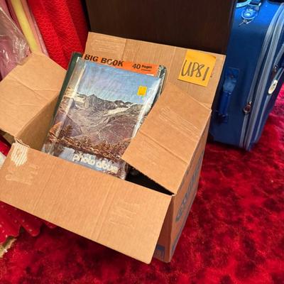 Sale Photo Thumbnail #289: Two photo albums, other miscellaneous books