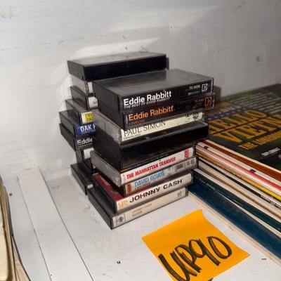 Sale Photo Thumbnail #322: Tapes and records, see photos
