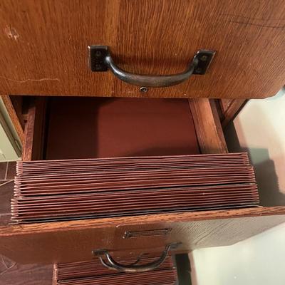 Wooden Four Drawer File Cabinet (C-MG)