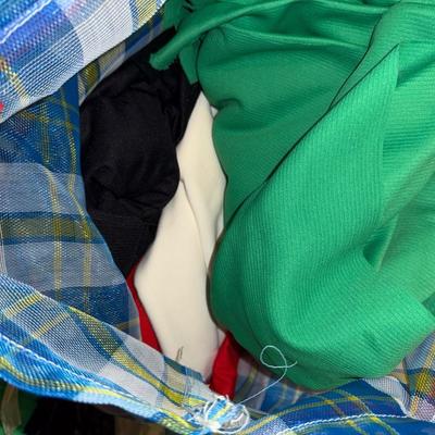 Sale Photo Thumbnail #341: Magazines, tons of extra fabric scraps, large roll of drapery fabric