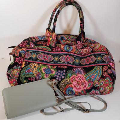 LOT 305D: Vera Bradley Grand Traveler Weekend Bag