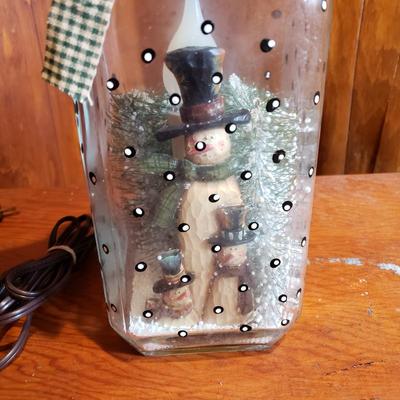 LOT 306B: Huge Collection of Snowman Themed Winter Seasonal Decor