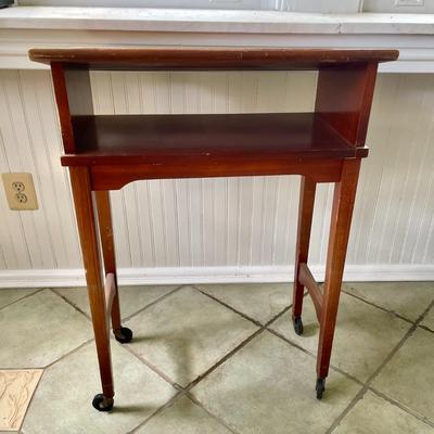 Vintage rolling lectern/book stand