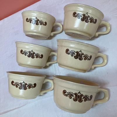 Sale Photo Thumbnail #80: Set of 6 Pfaltzgraff mugs