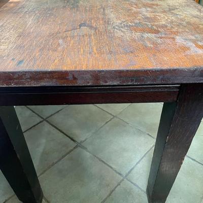 Vintage Arts-and-Crafts style desk