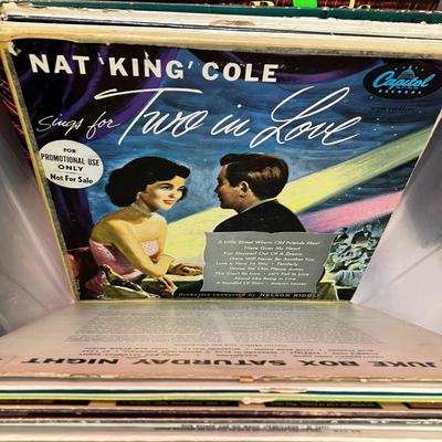 Sale Photo Thumbnail #94: Set of 57 assorted vinyl albums