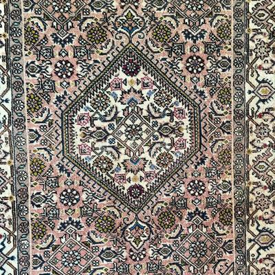 Persian hand-knotted "Bijar" area rug