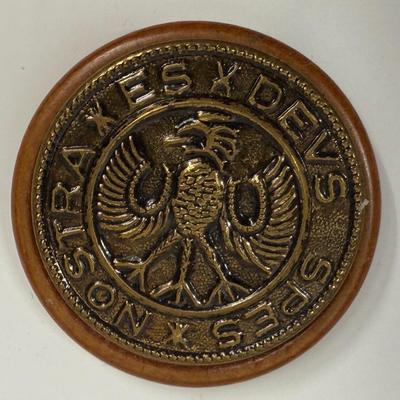Sale Photo Thumbnail #254: Approx. 1.25" across. Latin inscription roughly translates to: Your Are Our Hope.