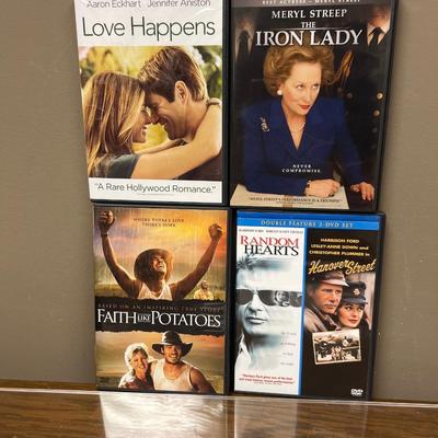 Set of 4 DVDs