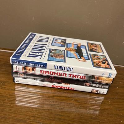 Lot of 4 DVDs