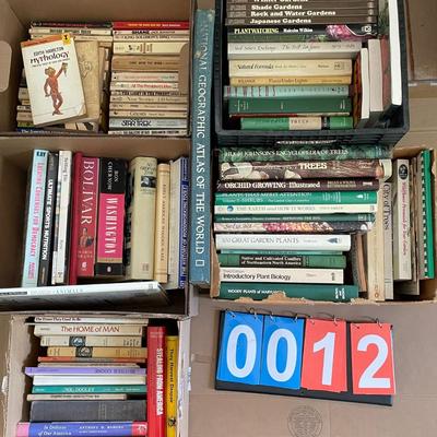Mixed book lot - 12