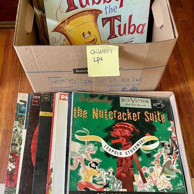 LP records - Children's & Christmas