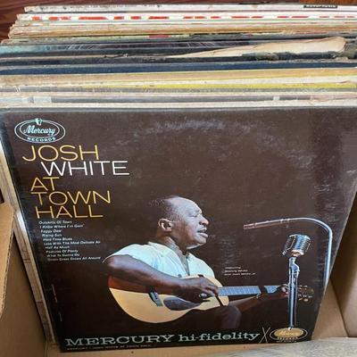 LP records - folk music