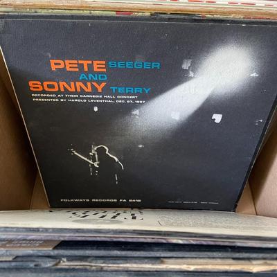 LP records - folk music