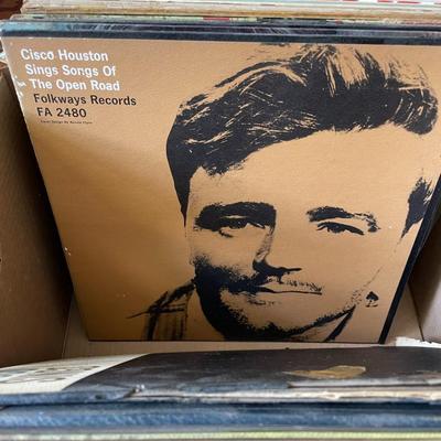 LP records - folk music
