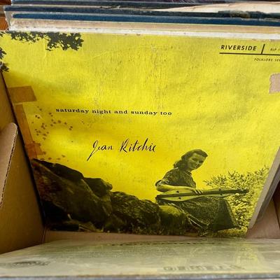 LP records - folk music