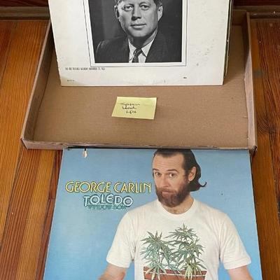 LP records - spoken word & comedy