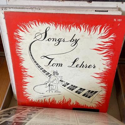 LP records - spoken word & comedy