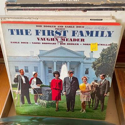 LP records - spoken word & comedy