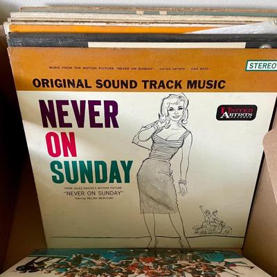 LP records - musicals & misc.