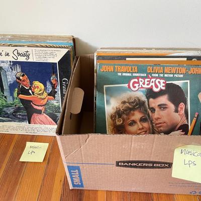 LP records - musicals & misc.