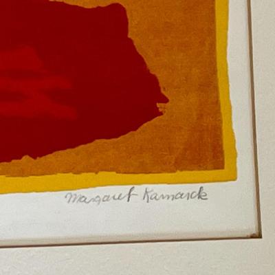 "Collage" serigraph by Margaret Karmarck