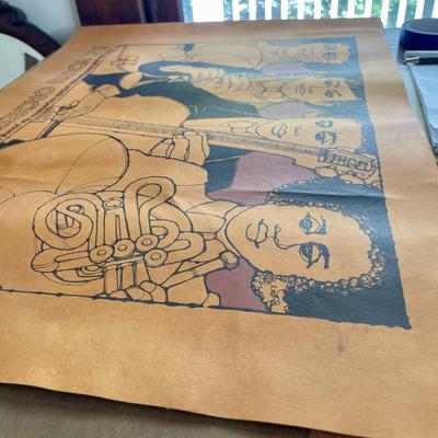 Original vintage DCYO (DC Youth Orchestra) poster by Johanna Vogelsang - unframed