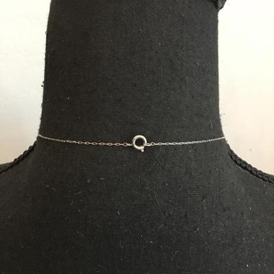 Beautiful 925 vintage crystal necklace
