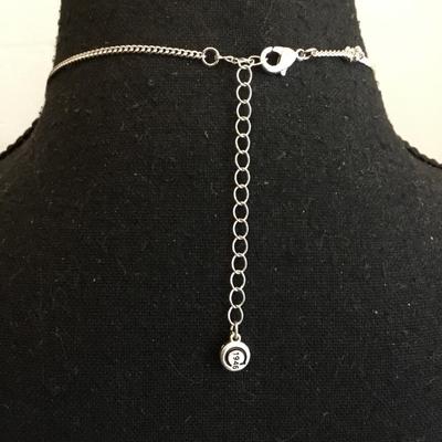 Cute 1946 rhinestone Y necklace
