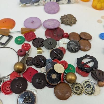 Mixed Garment Buttons Various Sizes