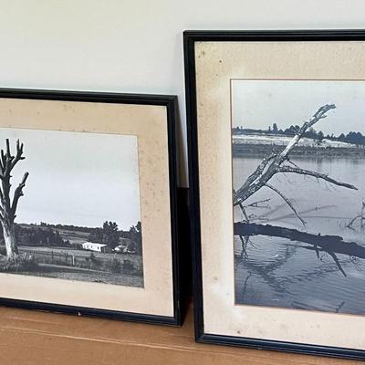 Pair of Edward Hollander landscape photographs