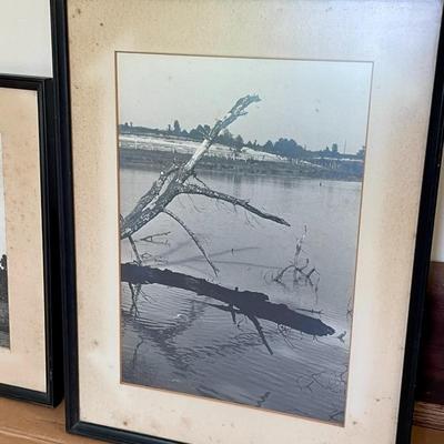 Pair of Edward Hollander landscape photographs