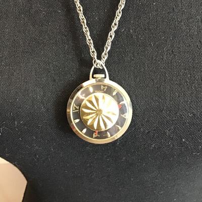 Sale Photo Thumbnail #111: Websters working vintage women’s pendant chain watch please see attached photos