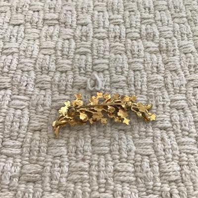 Sale Photo Thumbnail #167: Vintage, gold tone, brooch please see attached photos