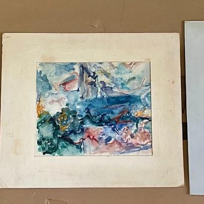 Trio of original art