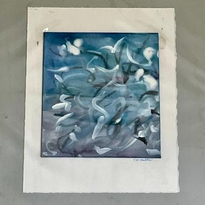 Trio of original art