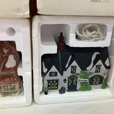 Sale Photo Thumbnail #309: Set of 3 houses: Great Denton Mill, The Chop Shop, Brownlow House - all in original boxes