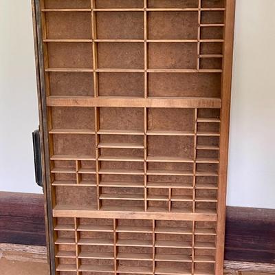 Vintage Hamilton typesetting drawer