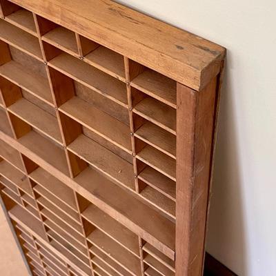 Vintage Hamilton typesetting drawer