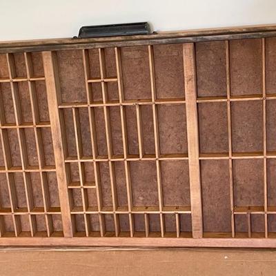 Vintage Hamilton typesetting drawer