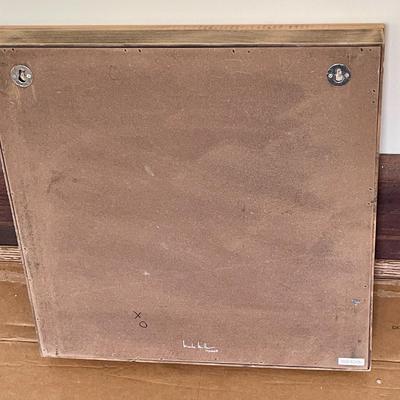 Pair of vintage wood frames