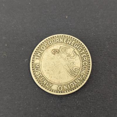Vintage Skate Keys Russwin Key & Tokens