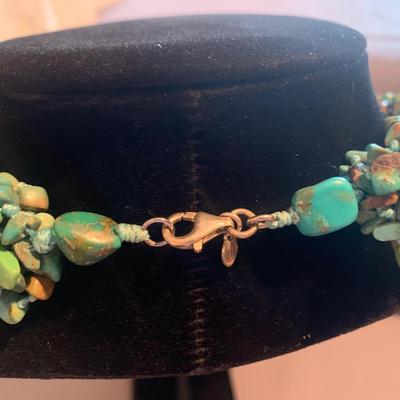 Multi-Strand Massive Turquoise Necklace
