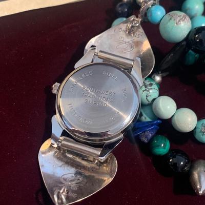 Southwest Traditions Watch / Commemorative Coin Necklace