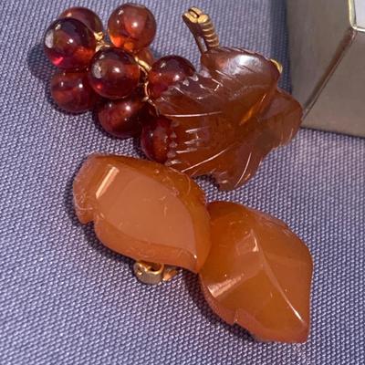 Baltic Sea Amber Jewelry Lot