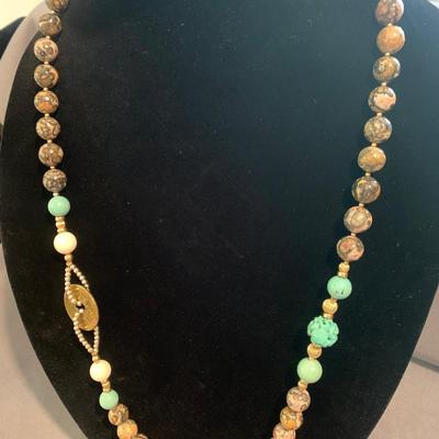 Asian Theme Estate Necklace
