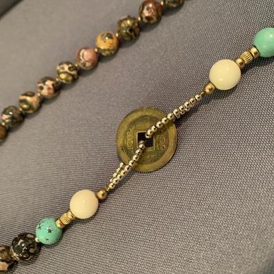 Asian Theme Estate Necklace
